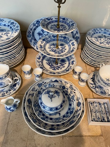 Très grand service de table en porcelaine de Meissen - Art nouveau