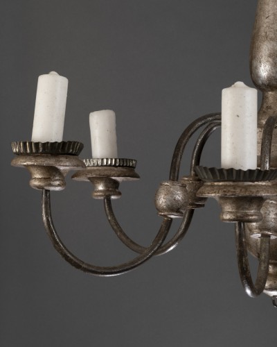 Luminaires Lustre - Paire de lustres italien début 18e siècle