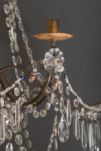 Luminaires Lustre - Lustre génois, Italie fin 18e siècle