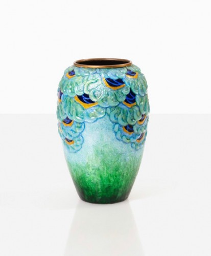 Camille Fauré (1874-1956)  - Vase émaillé - Objet de décoration Style 