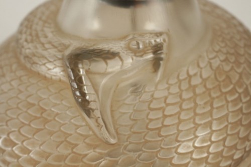 René Lalique - Vase Serpent "réflecteur" - 