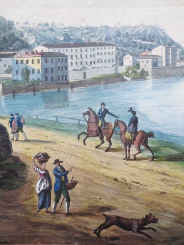 Antiquités - Vues de Lyon, début du XIXe siècle
