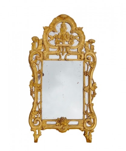 Miroir en bois doré, XVIIIe siècle