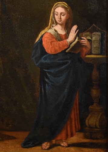 L'Annonciation, Girolamo Bonini (c. 1600 - 1680) - Antichità Castelbarco