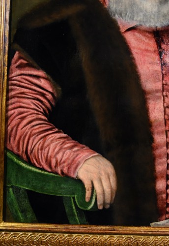Portrait d'un notable, atelier de Giovanni Battista Moroni (1522-1579) - Louis XIII