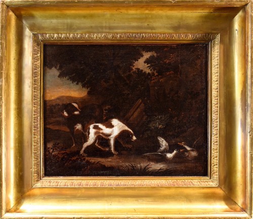 Chiens sz chasse, Adriaen de Gryeff (1657 - 1722)