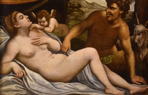 Vénus et Cupidon, Atelier de Palma Il Giovane (1544 - 1628) - Louis XIII