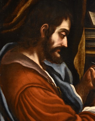 Tableaux et dessins Tableaux XVIIe siècle - Saint Marc l'évangéliste, École italienne du 17e siècle