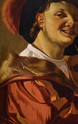 Louis XIII - Joueur de Violon, atelier de Hendrick Ter Brugghen (1588-1629)