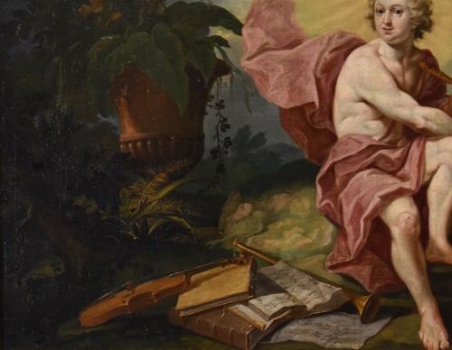 Allégorie du triomphe de l'Art sur le temps, Matthias de Visch (1701 - 1765) - Antichità Castelbarco