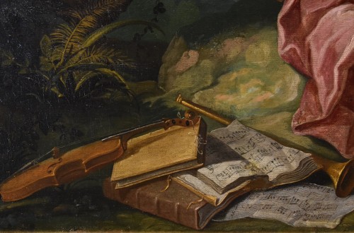 Antiquités - Allégorie du triomphe de l'Art sur le temps, Matthias de Visch (1701 - 1765)