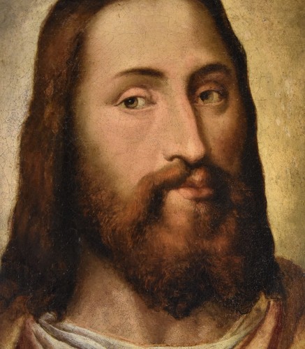 XVIe siècle et avant - Portrait du Christ Rédempteur, anonyme du XVIe siècle