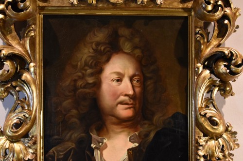 Louis XIV - Portrait du peintre Charles de La Fosse (1636-1716)