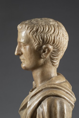 Buste de l'empereur Tibère - Antichità Santa Giulia