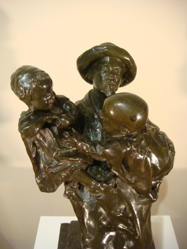 Sculpture Sculpture en Bronze - Bronze  de Léonardo Bistolfi (1859-1933)
