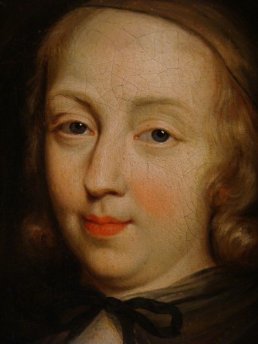 Portrait fin XVIIe siècle représentant la Duchesse de Longueville - Antiquaires Balzeau & Brion