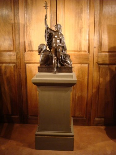 Égyptienne de L J Franceschi - Sculpture Style Napoléon III