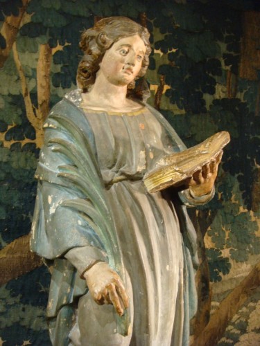 Louis XIV - Sculpture de Sainte Catherine d'Alexandrie - Epoque début XVIIIe Siècle