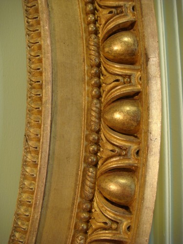 Louis XVI - Claude Infroit - Cadre en bois doré d'époque Louis XVI