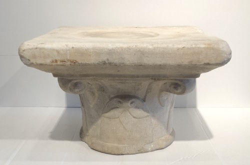 Chapiteau Andalou en marbre - Antiques Prové