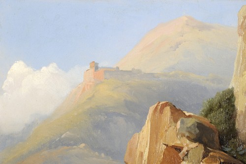 XIXe siècle - Jean-Charles Rémond (1795-1875) - Palerme, août 1842 Sicile