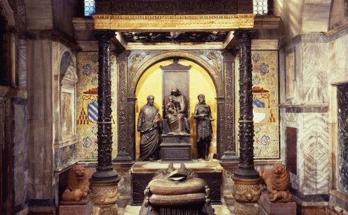 J-B Van Moer (1819-1884) La chapelle Zen de la basilique Saint-Marc de Venise - Napoléon III