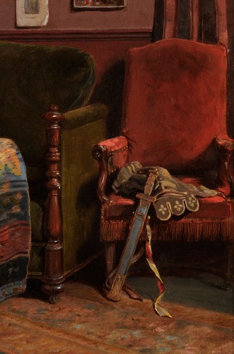 John O'Brien Inman (1828-1896) - L'atelier de l'artiste à Paris - Galerie de Frise
