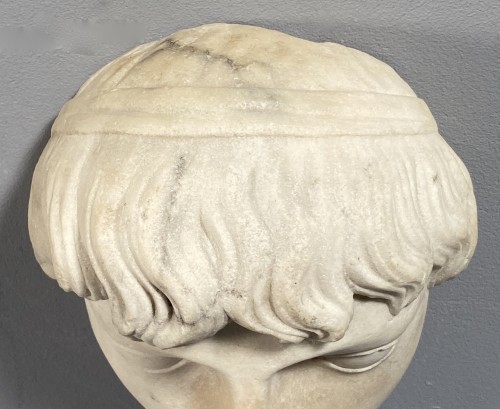 Masque de fontaine en marbre, Italie XVIe siècle - Renaissance