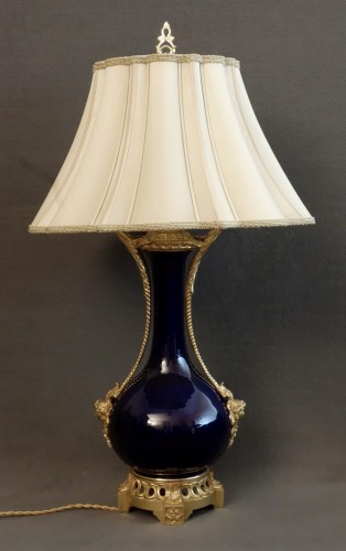 Paire de lampes à régulateur 1840 - Luminaires Style Louis-Philippe