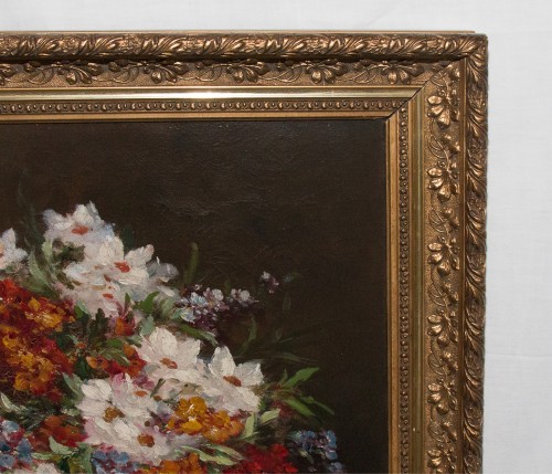 Bouquet de fleurs champêtres -  Gilbert Charles Martin (1839-1905) - 