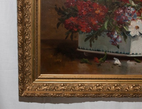 Antiquités - Bouquet de fleurs champêtres -  Gilbert Charles Martin (1839-1905)