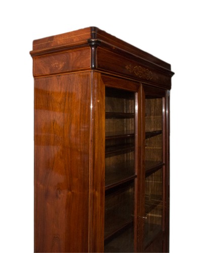 XIXe siècle - Bibliothèque Charles X en palissandre