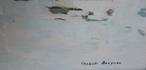  - Port de Honfleur - Jacques BOUYSSOU daté 1967