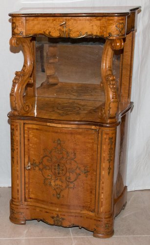 XIXe siècle - Paire de meubles d'appui époque Charles X