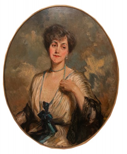 La princesse Poniatowski - Jacques Émile Blanche (1861-1942) - Tableaux et dessins Style 