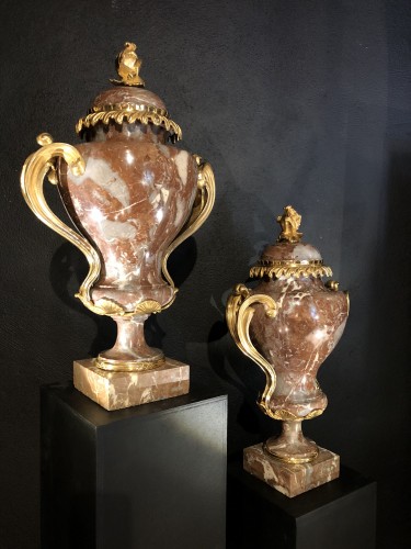 Importante paire de potiches à l'antique - Objet de décoration Style 