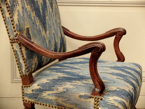 Paire de fauteuils d'époque Louis XIV - Antiquités Olivier Alberteau