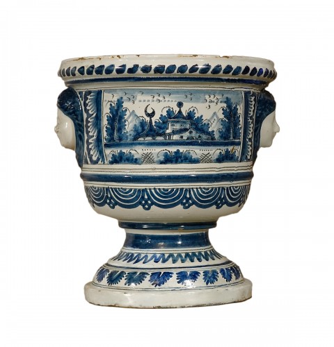 Vase à oranger - Nevers fin XVIIe début XVIIIe