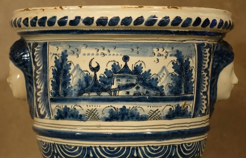 Vase à oranger - Nevers fin XVIIe début XVIIIe - Louis XIV