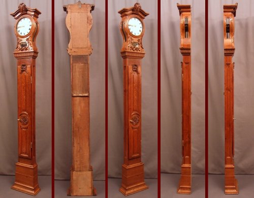 XVIIIe siècle - Horloge "à la corbeille” de Beaubec-la-Rosière