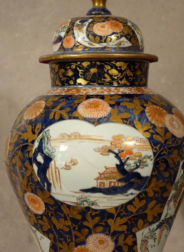 XVIIe siècle - Important vase couvert - Japon fin XVIIe