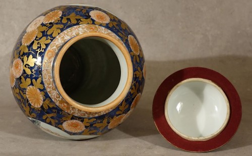  - Important vase couvert - Japon fin XVIIe