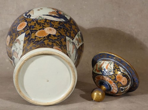 Antiquités - Important vase couvert - Japon fin XVIIe