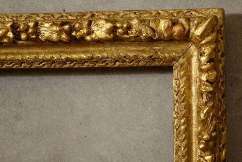 Miroirs, Trumeaux  - Cadre en bois doré d'époque Louis XIII