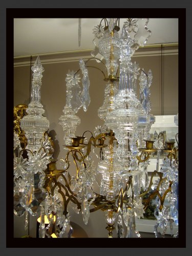 Paire de lustres - Luminaires Style Louis XV