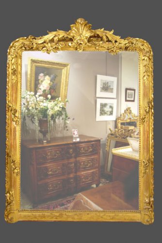 Miroir d'époque XIXe siècle