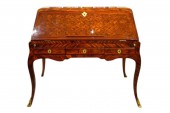 Bureau de pente estampillé FF