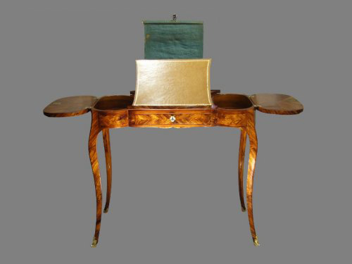 Antiquités - Table liseuse d'époque Louis XV estampillée MIGEON