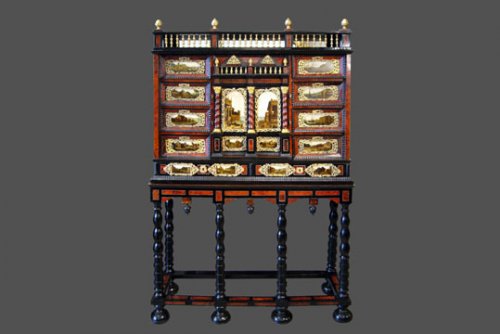 Cabinet, Travail du XVIIe siècle