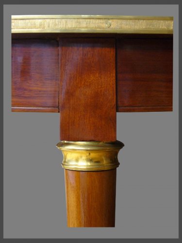 XVIIIe siècle - Table à bandeau d'époque XVIIIe estampillée G. JACOB